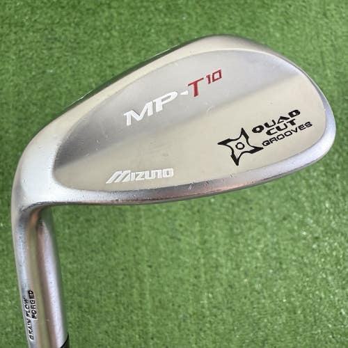 Mizuno MP-T10 Lob Wedge 60 08 Quad Cut Grooves KBS Tour-V Left Handed +1 Long