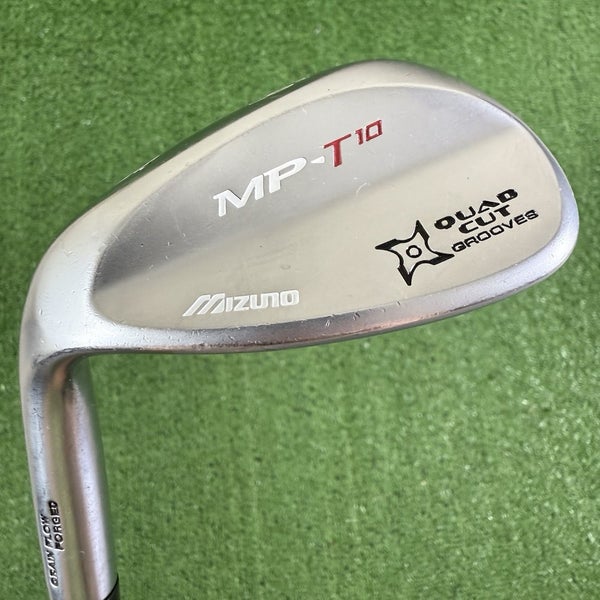 Mizuno MP-T10 Lob Wedge 60 08 Quad Cut Grooves KBS Tour-V Left Handed +1 Long