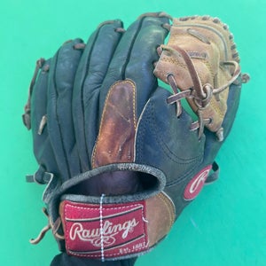 Black Rawlings Gold Glove RH Pitcher's Baseball Glove 11.25"