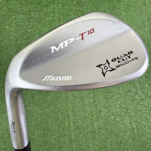 Mizuno MP-T10 Sand Wedge 56 Quad Cut Grooves KBS Tour-V 110 Left Handed +1 Long