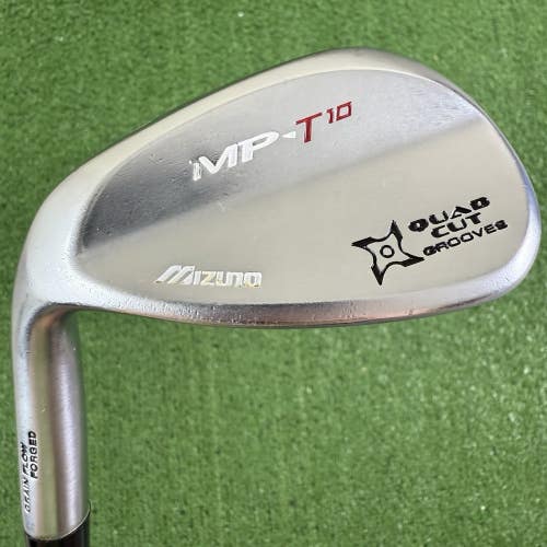 Mizuno MP-T10 Gap Wedge 52 07 Quad Cut Grooves KBS Tour V Left Handed +1 Long