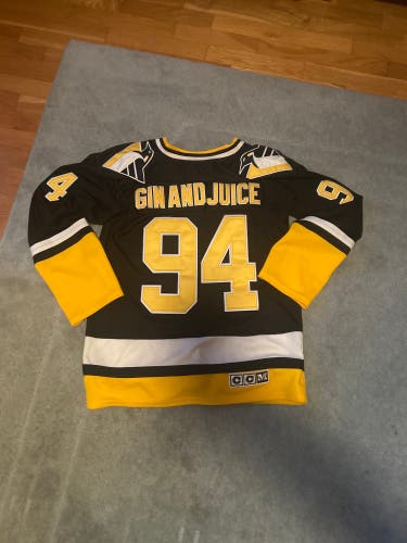 1994 Snoop Dogg Gin and Juice Pittsburgh Penguins Jersey