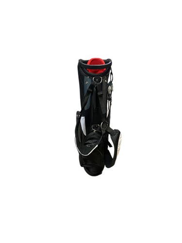 Used Precise BLACK AND RED Mens Stand Bag Black 11706-S000363710