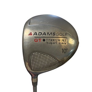 Used Adams Golf GT TIGHT LIES Mens Driver LH 10.0 Degree 11706-S000363677