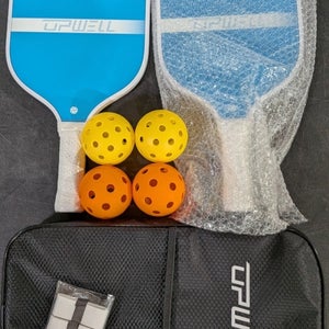Pickleball paddle set with bag