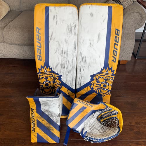 Bauer Digiprint Custom Goalie Pads, Glove, & Blocker set - large (35+1)