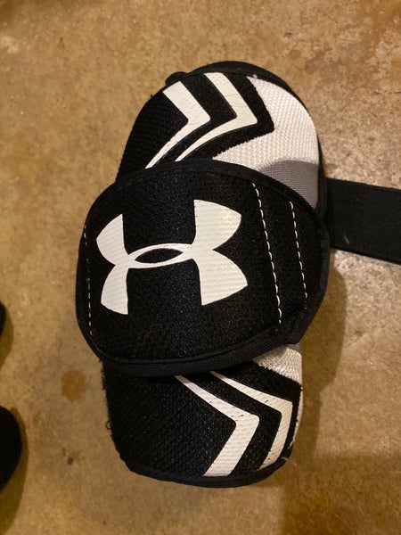 Medium Youth Under Armour Strategy 2 Arm Lacrosse Elbow Pads (Used)
