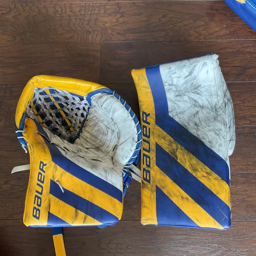 Bauer Digiprint Hyperlite Custom Goalie Glove & Blocker set