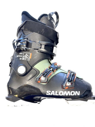 Used Salomon QST ACCESS 80 Mens DH Ski Boot Black 275 MP - M09.5 - W10.5 11860-S000291609