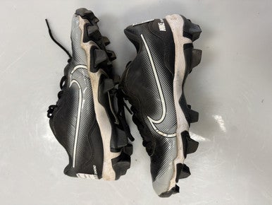 Used Nike DIAMOND BB/SB Cleats Black Junior 06 11860-C000298219