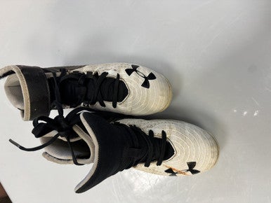 Used Under Armour BRYCE HARPER BB/SB Cleats White Junior 03 11860-S000298242