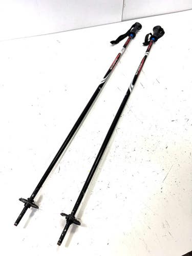 Used Tecno Pro CARVE Mens DH Ski Pole Black 120 cm / 48 in 11860-S000298328