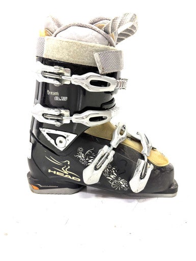 Used Head DREAM 8.5 Womens DH Ski Boot Black 265 MP - M08.5 - W09.5 11860-S000298407