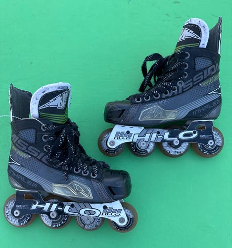 Junior Mission Inhaler AC7 Inline Skates | Size 2 Wide Width E