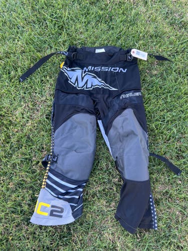 New Black Junior Medium Mission Inhaler AC2 Inline Pants