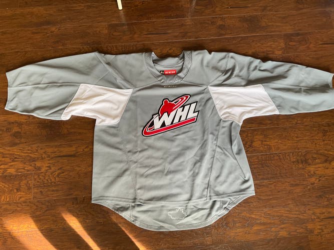 WHL Pro Stock Goalie Jersey - grey - 58G