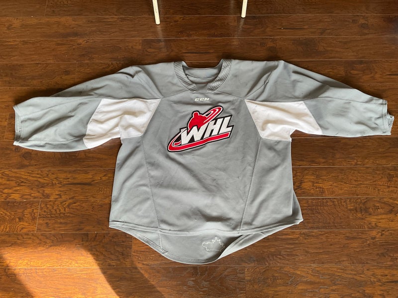 WHL Pro Stock Goalie Jersey - grey - 58G