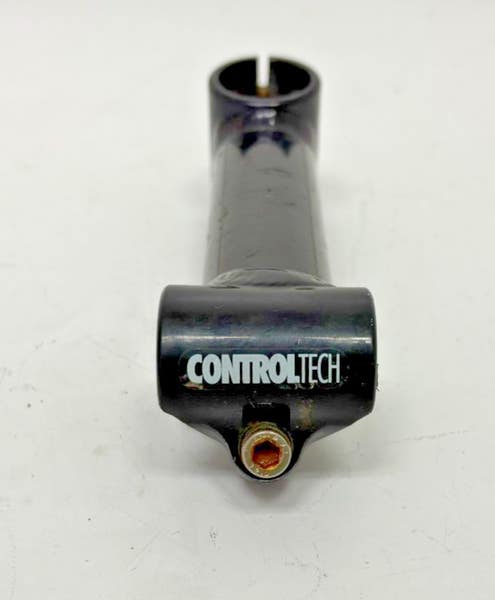 Vintage 1990s Control Tech USA 130mm Black Aluminum Mtn Bike Stem