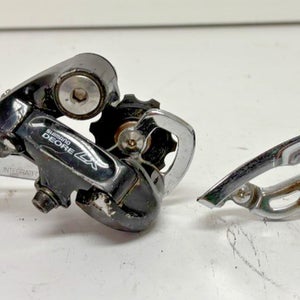 Vintage Shimano Deore LX RD-M563 Rear & FD-M563 Mountain Bike Derailleurs