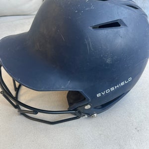 Navy blue Small / Medium EvoShield Batting Helmet (Used)
