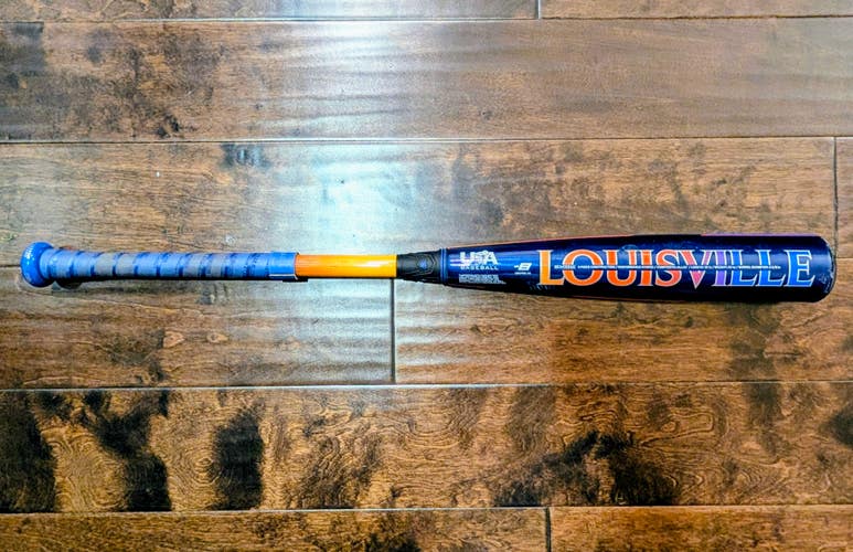 2025 Louisville Slugger Select PWR Hybrid USABat Certified Bat (-8) 22 oz 30" (Used)