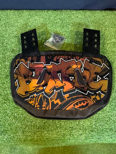 Adult Battle “Iridescent Graffiti” Football Backplate (New)