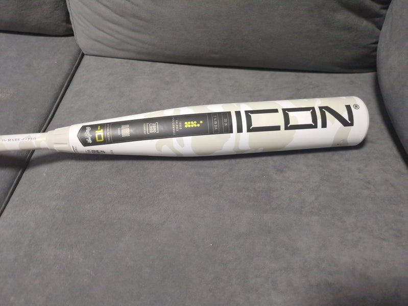 Rawlings Icon Composite USSSA Certified Bat (-10) 20 oz 30" (Used)