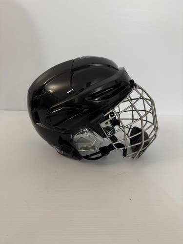 Like New Medium Black Warrior Covert PX+ Helmet With Cage