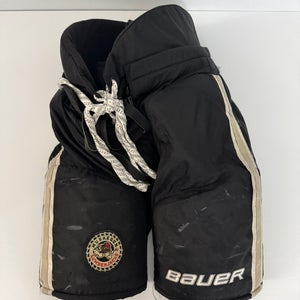 Used Senior Small Bauer Custom Pro Hockey Pants Pro Stock
