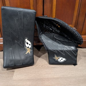 Junior Brian's Netzero Regular Blocker and Glove set