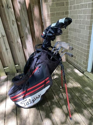 Titleist AP2 Iron Set & TS 4& TS 3 Woods Full Set Stiff Flex Right Hand