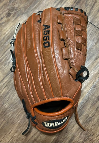 Infield RH Wilson A550 Baseball Glove 12" (Used)