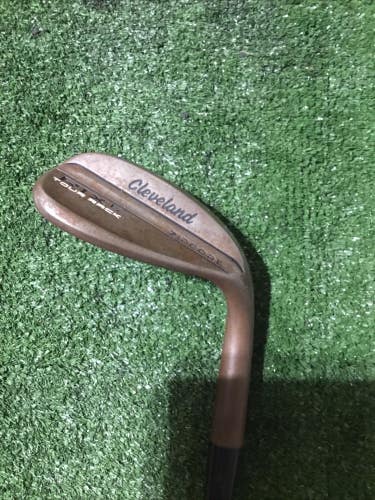 Cleveland RTX6 Tour Rack Zipcore Mid Raw 58* Lob Wedge Wedge Flex Spinner Steel