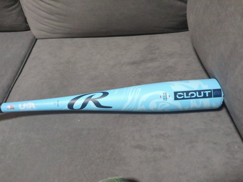 Rawlings Clout AI Alloy Bat (-10) 18 oz 28" (Used)