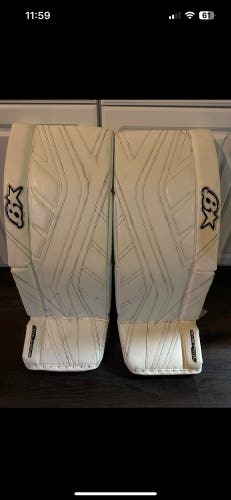 32” + 1 Brian's G-Netik Pro IV Goalie Leg Pads Pro Stock (Used)