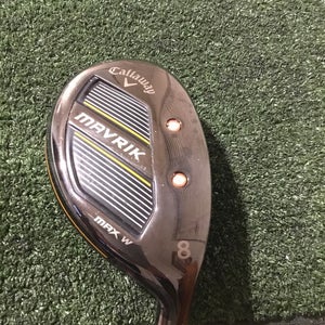 Callaway Ladies Mavrik Max-W 36* 8 Hybrid UST Mamiya Helium 50L I Graphite Shaft