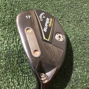 Callaway Left Handed Super Hybrid 17* 2 Hybrid Stiff HZRDUS 75g Graphite (40)