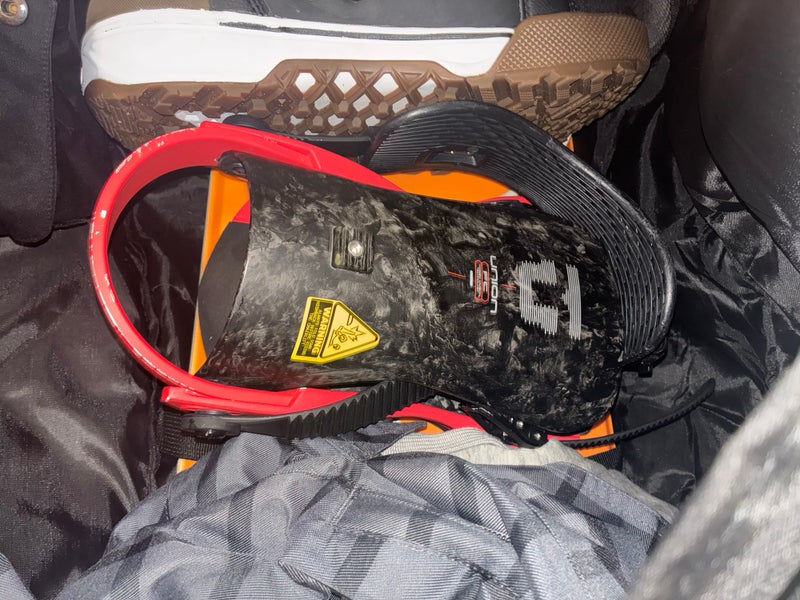 Unisex Large Snowboard Bindings All Mountain (Used)
