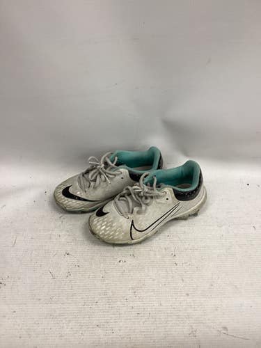 Used Nike NIKE DIAMOND BB/SB Cleats White Youth 13.0 11851-S000038327