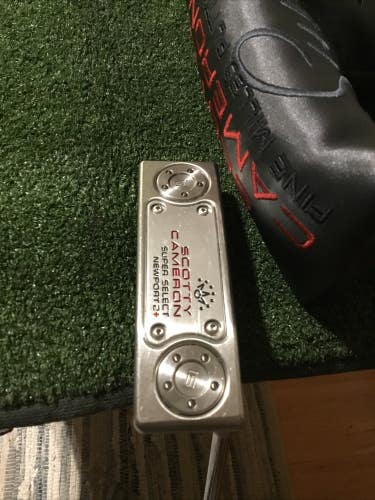 Titleist Scotty Cameron Super Select Newport 2+ Putter 34 (RH) & Head Cover VGC