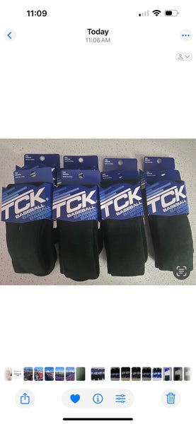 8 Pairs TCK Baseball Socks NWT – Youth & Adult Sizes, Premium Performance