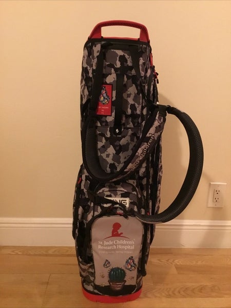 Ping Hoofer St. Jude Stand Golf Bag with 5-way Dividers & Rain Cover