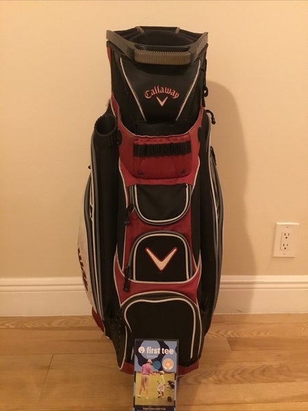 Callaway Cart Golf Bag with 14-way Dividers & Rain Cover