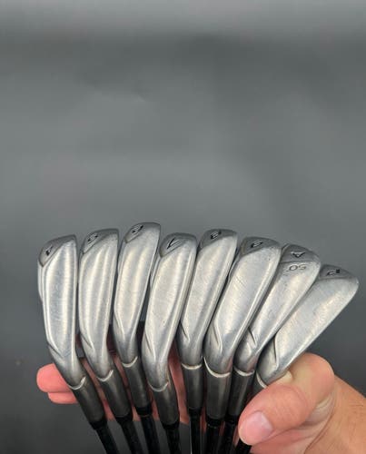 Men's TaylorMade Rocketbladez Right Handed Iron Set Regular Flex Steel Shaft