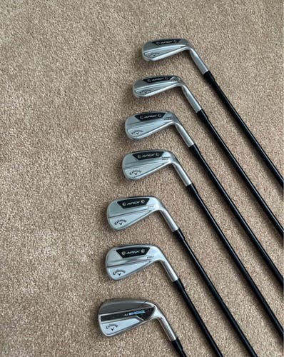 Men's Callaway Apex Right Handed Iron Set