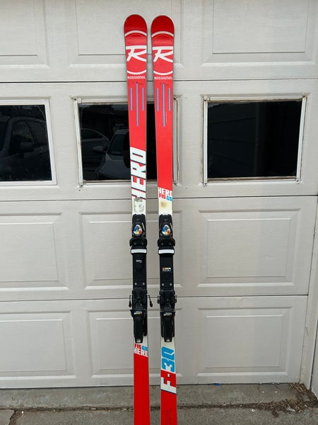 Rossignol Hero FIS GS Pro 193 cm Racing Skis With Bindings Max Din 18 (Used)