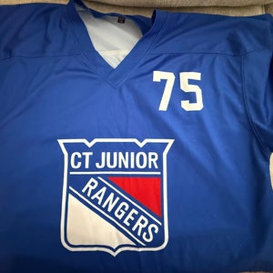 Blue XL Youth CJR Kids Unisex Jersey (Used)