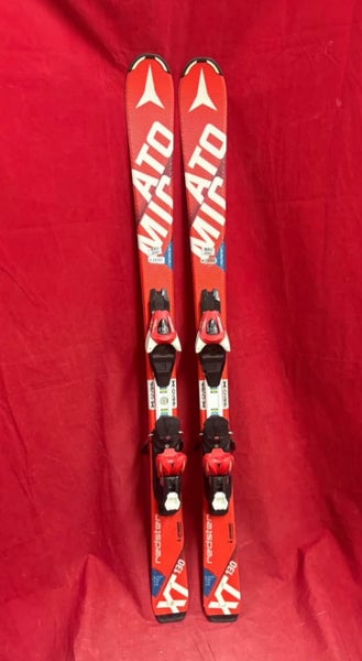 Atomic 130 cm All Mountain Skis With Bindings (Used)