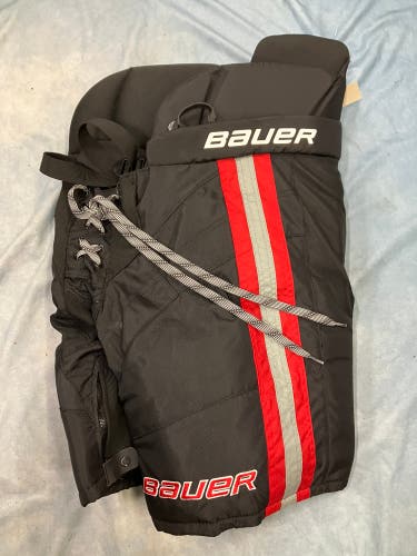 Black Junior Large Bauer Nexus Hockey Pants (New)