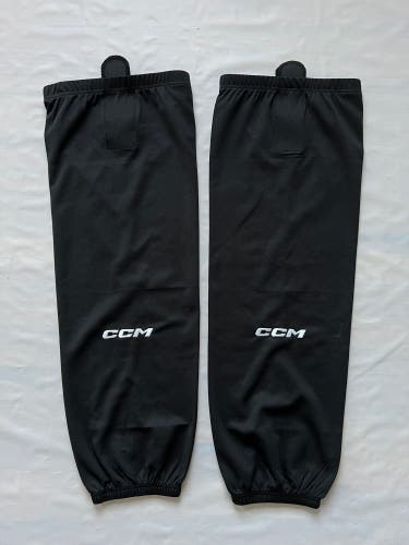 CCM SX5000 poly tube hockey socks black senior 30"